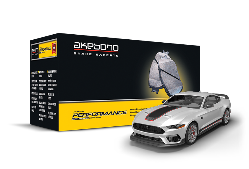 Akebono Performance® Ultra-Premium Brake Pads for Street Vehicles